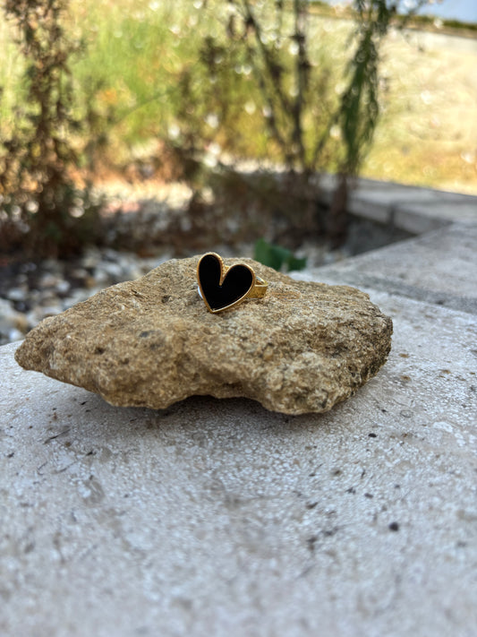 Bague Cœur Sombre