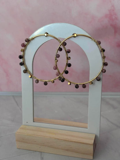 Boucle d'oreille Rosalie