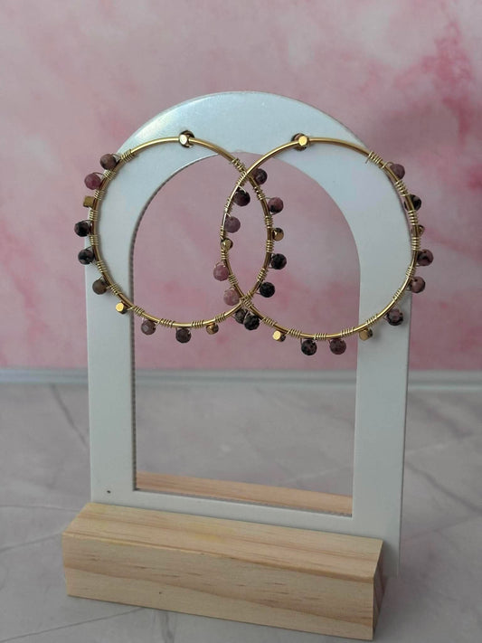 Boucle d'oreille Rosalie