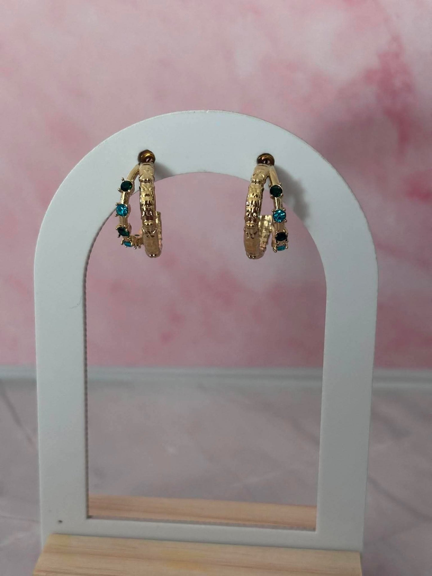 Boucle d'oreille Saphir