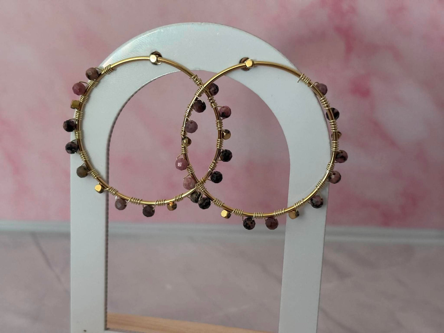 Boucle d'oreille Rosalie